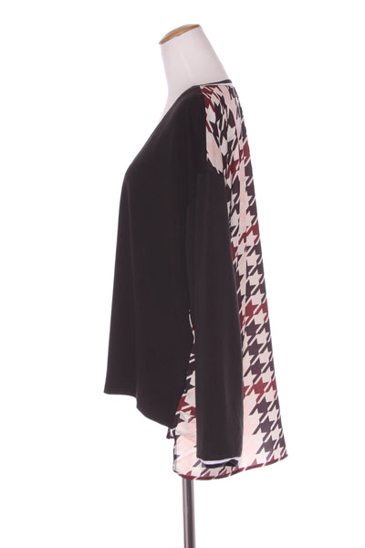 MIMOSO Plaid + knit panel top! 18