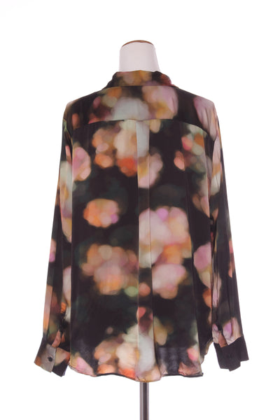 JIGSAW - Blurred print silky viscose shirt! 20