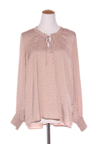 STATE OF PLAY - Shirred cuff silky blouse! 18