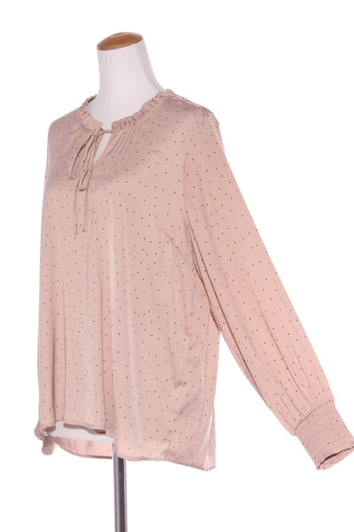 STATE OF PLAY - Shirred cuff silky blouse! 18