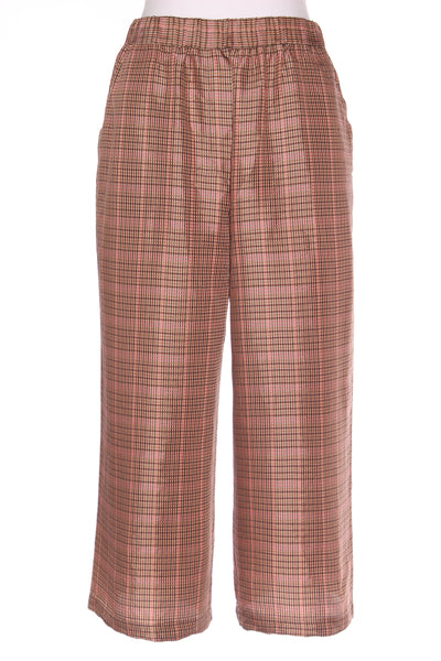 GREGORY (NZ) Plaid wide leg pant! 12
