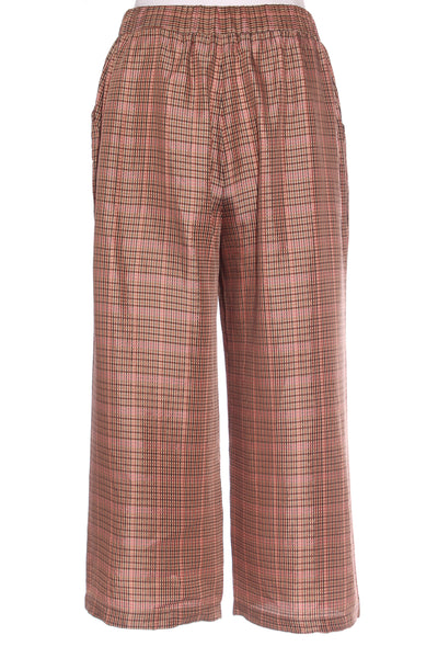 GREGORY (NZ) Plaid wide leg pant! 12
