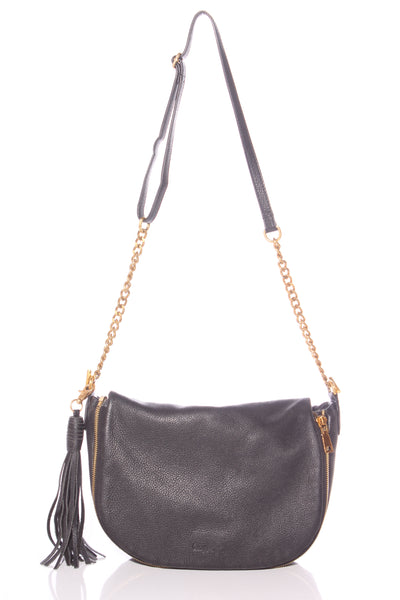 CAMPBELL & CO - Pebbled leather Debbie bag!