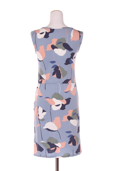 BODEN - Blue floral jersey dress! 6-8