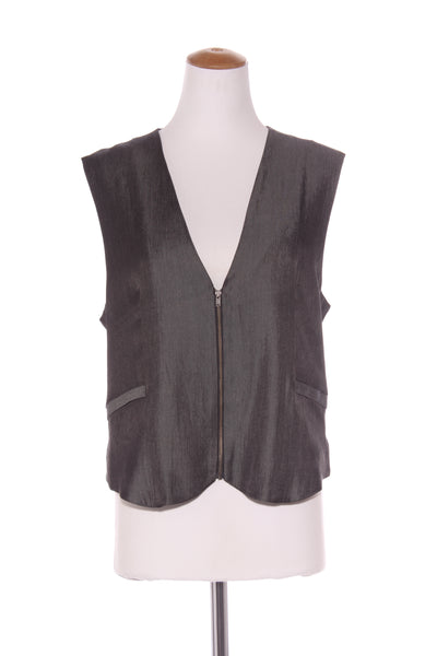 REPERTOIRE (NZ) "Biba" waistcoat - Grey sheen! 14