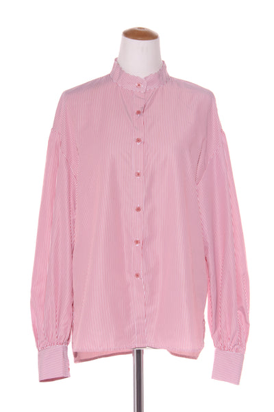 HEIDI FRANK - Red pinstripe shirt! 14