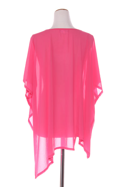 C.REED - Asymmetric layering chiffon top! 8-18
