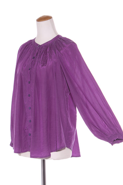 BLAK - Greta blouse - Electric purple! 10-12