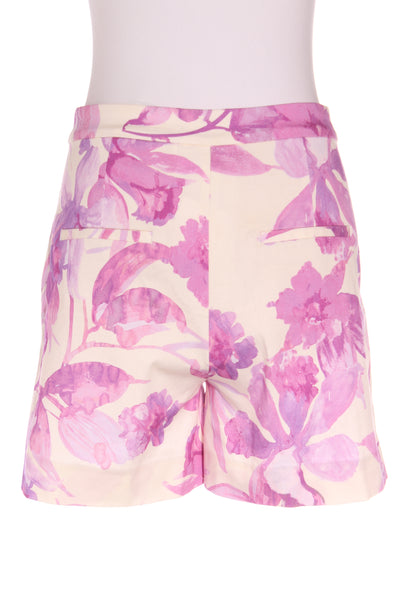 ZARA (BN) Painted floral cotton twlll shorts! 10