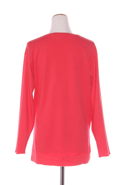 FEDERATION - Sequin logo hi-low sweater! 10-12