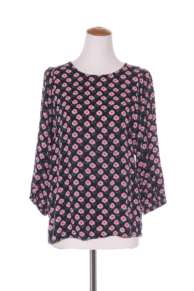 KETZ-KE - Pink pansy billow sleeve top! 8-10
