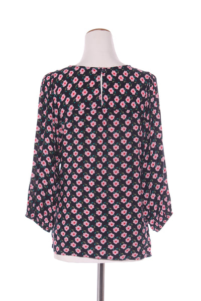 KETZ-KE - Pink pansy billow sleeve top! 8-10