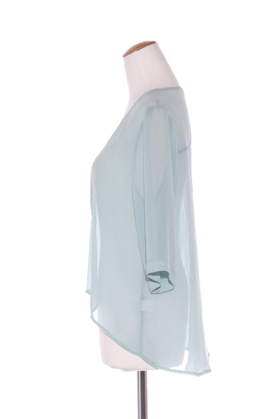 CASHEWS (NZ) Embellished circle chiffon top! 10