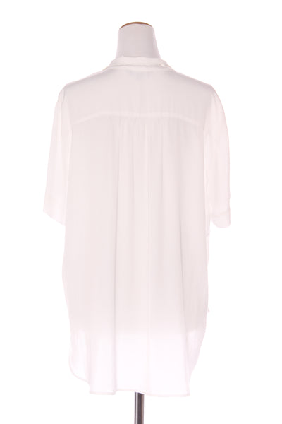 MOTTO - Silky cargo S/S blogger shirt - White! 16