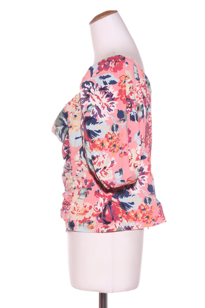 AUGUSTINE (BN) "Lucy" puff sleeve floral top! 16