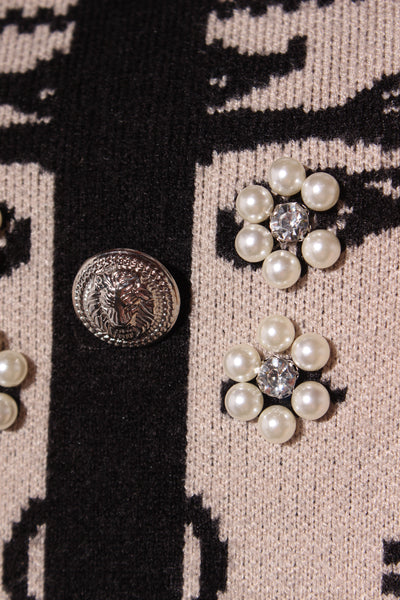 MIRROU - Embellished knit jumper! 10-12