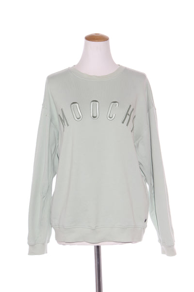 MOOCHI "Puff set" cotton sweater - Sage green! 8-10