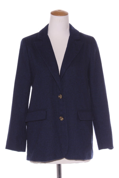 ELM - Navy wool blend blazer! 10-12