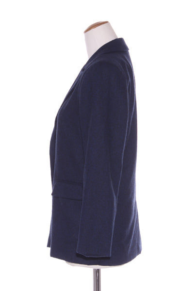 ELM - Navy wool blend blazer! 10-12
