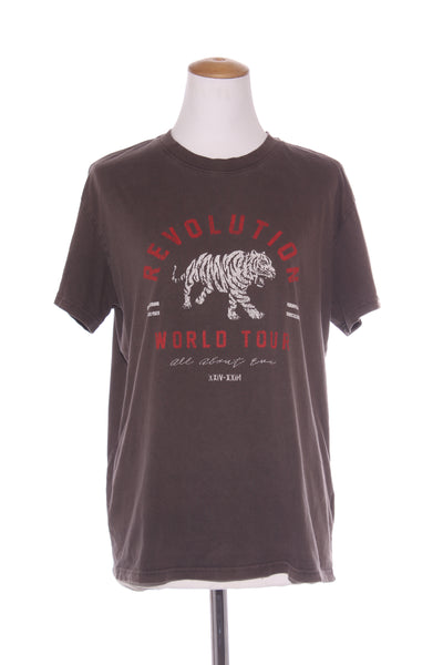 ALL ABOUT EVE - Tiger print tee! 10-12