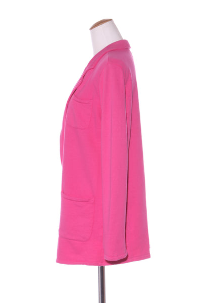 SUZY D (ITA) BN "Max" long blazer - Fuchsia! 10-12