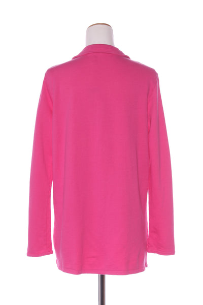 SUZY D (ITA) BN "Max" long blazer - Fuchsia! 10-12