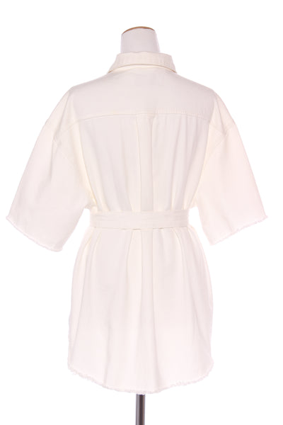 MOOCHI 6&7 (LN) "Lift" denim belted shacket! 14