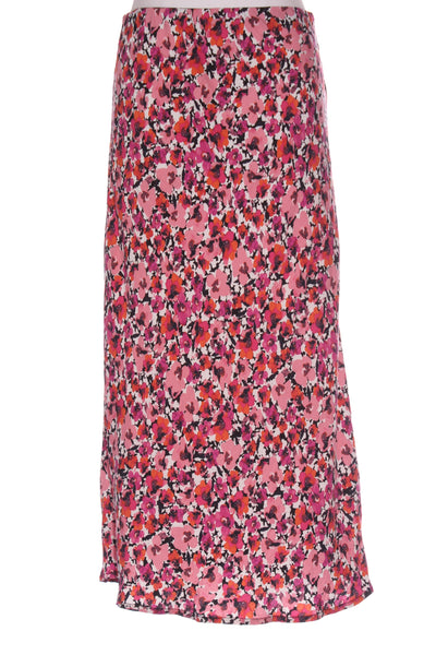 DECJUBA - Pink floral bias skirt! 12
