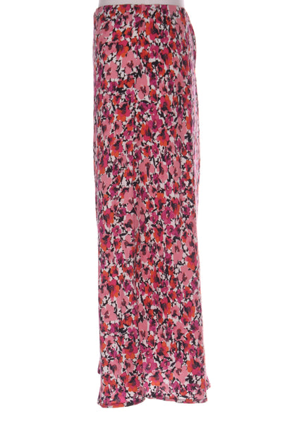 DECJUBA - Pink floral bias skirt! 12