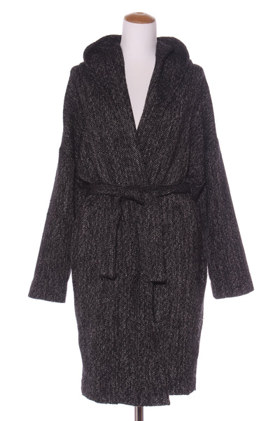 CARLY HARRIS (NZ) Hooded wool blend coatigan! 12-14