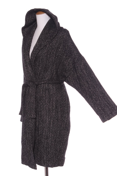 CARLY HARRIS (NZ) Hooded wool blend coatigan! 12-14