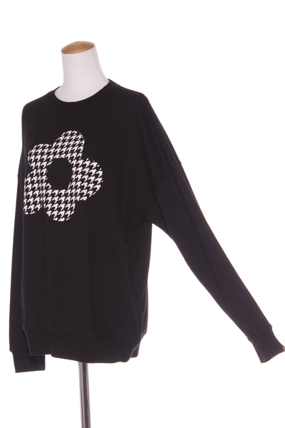 DAVID POND (LN) Houndstooth flower sweater! 16