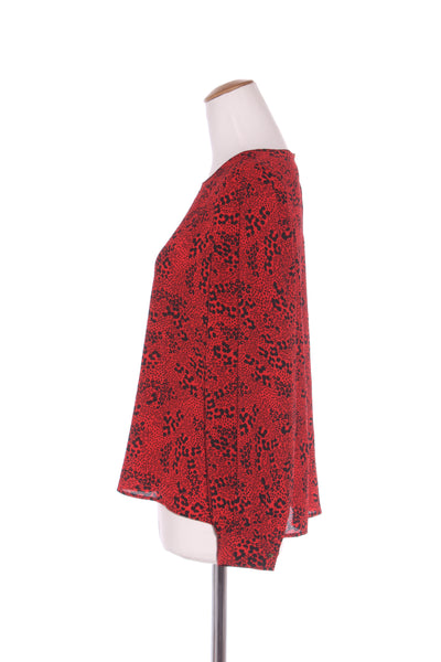 SEED - Animal print padded shoulder top! 12