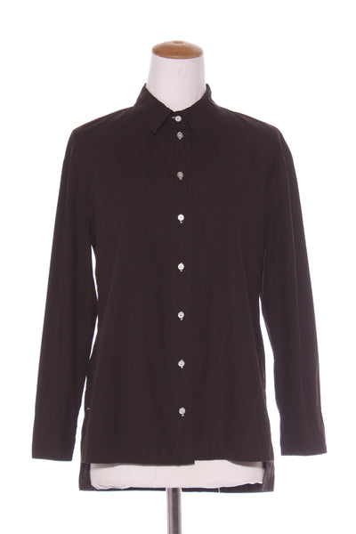 VASSALLI - Cotton poplin shirt - Black! 10
