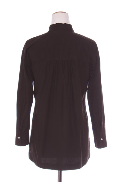 VASSALLI - Cotton poplin shirt - Black! 10