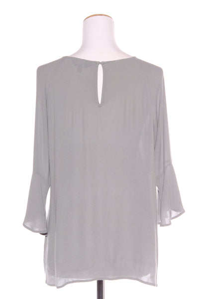 MAX - Flute sleeve woven top - Sage! 12