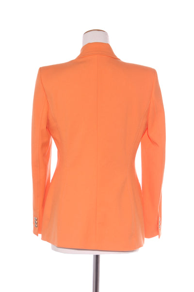 ZARA - Double breasted blazer - Orange! 10-12