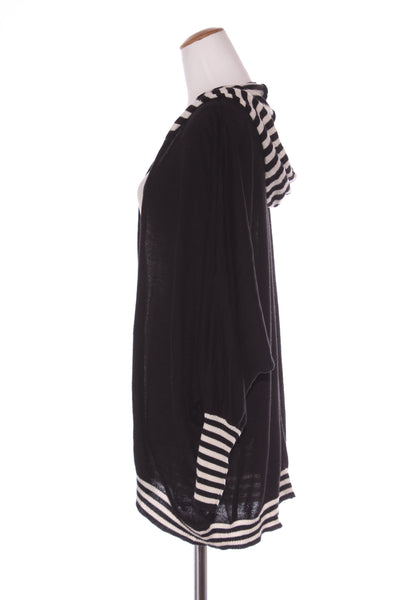 STELLA ROYAL - Hooded wool blend knit cardi! 8-16