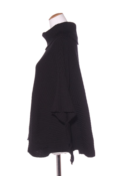 STANDARD ISSUE (NZ) Merino rib knit poncho! 10-14