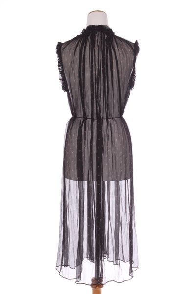 ZIMMERMANN - Silk crepe floral ruffle detail dress! 12