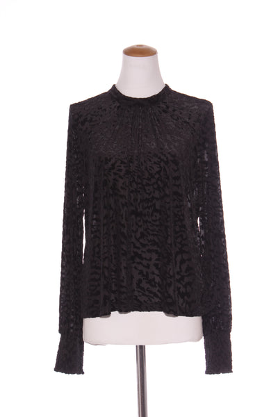 STORM - Animal print velvet burnout top! 12