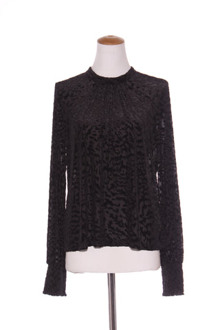 STORM - Animal print velvet burnout top! 12