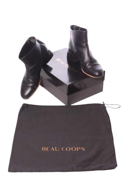 BEAU COOPS (ITA) Beau 6 wrap leather ankle boots! 39