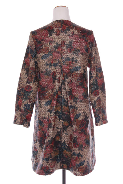 MEGAN SALMON "Rosetti" textured swing coat! 10-12