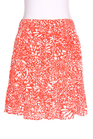 LUNA SKY - Animal print shirred mini skirt! 10