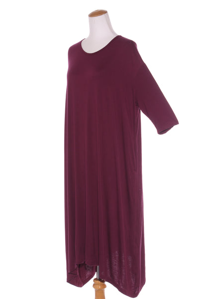 EB & IVE - Studio jersey maxi dress - Mulberry! 10-20