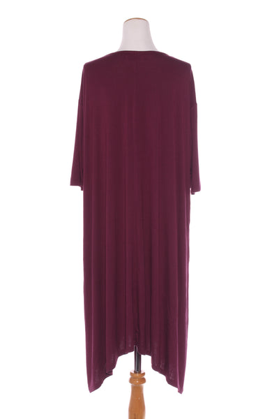 EB & IVE - Studio jersey maxi dress - Mulberry! 10-20