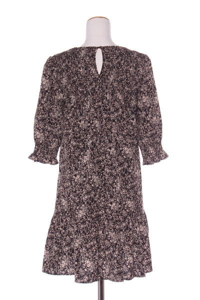 BILLIE - Shirred detail cream floral dress! 12