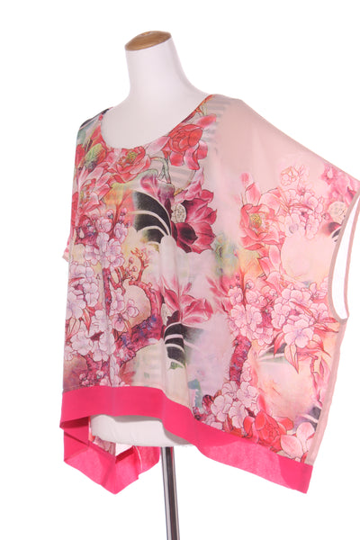 CHARLO - Floral overlay top! 12