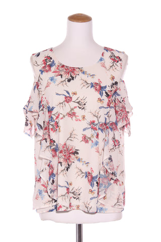 TUESDAY - Floral ruffle top! 14